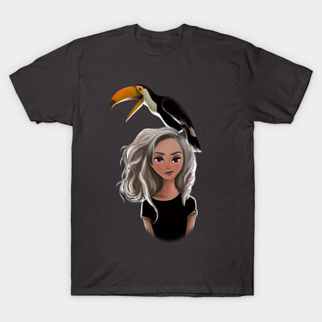 Toucan T-Shirt by Vladislava